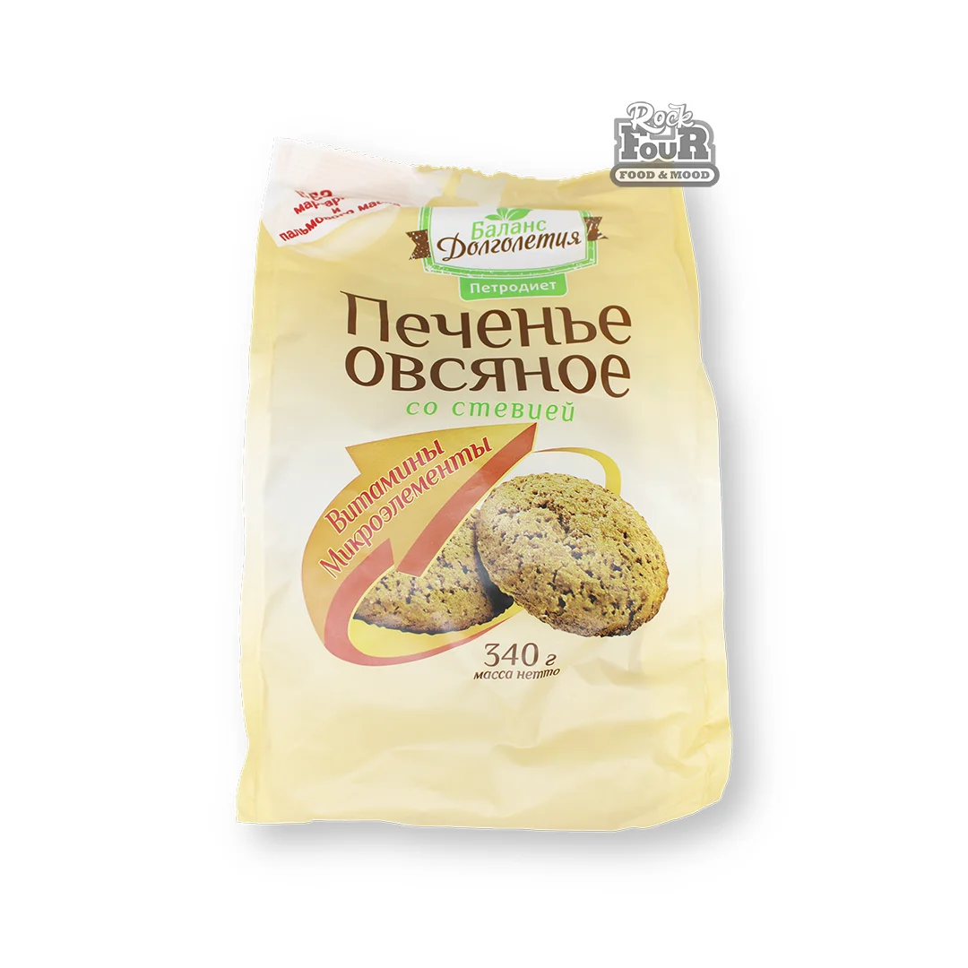 Cookies "Petrodiet" with oats and stevia 340g